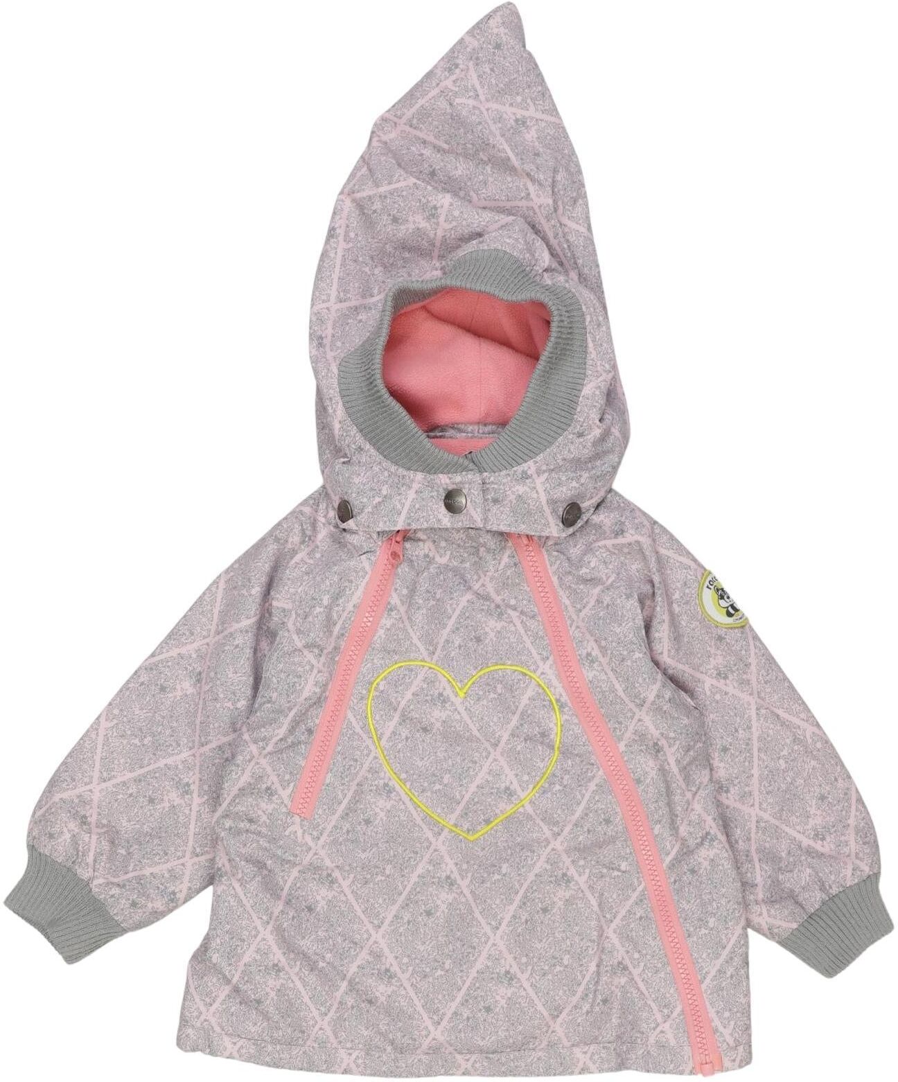 racoon Mädchen Jacke oder Mantel, Grau, Gr. EU 80, Synthetik - Second Hand