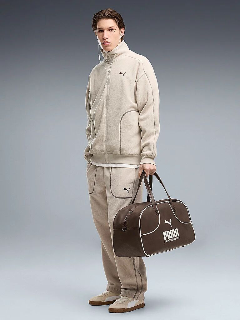 Puma Herren Jacke Ess Elevated beige   XL M