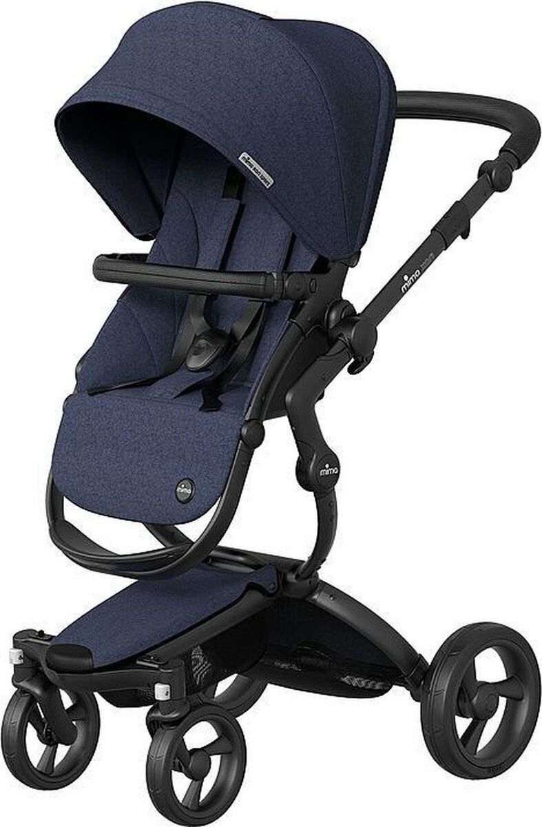 Mima | Xari Sport Kinderwagen | Schwarz / Denim
