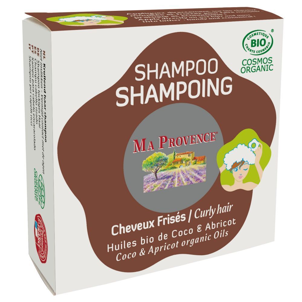 Secrets De Provence Shampoo Bar Curly & Frizzy Hair 85 g