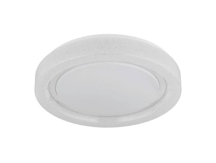 Globo Led-Deckenleuchte, Klar, Weiss, Chromfarben, Metall, Kunststoff, rund, 7 cm, CE, Lampen & Leuchten, Innenbeleuchtung, Deckenlampe, Deckenlampen