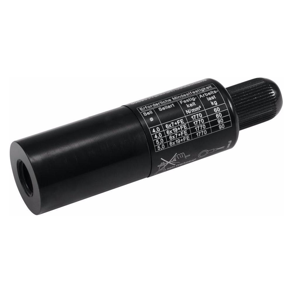 Reutlinger Drahtseilhalter Typ 50SVIII-ZW M12i sw (58010552)