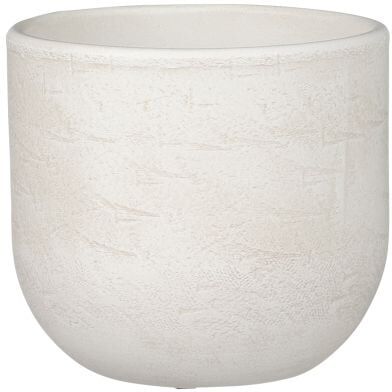 Mica Decorations Mica Blumentopf Nora off white 15 x 16 cm