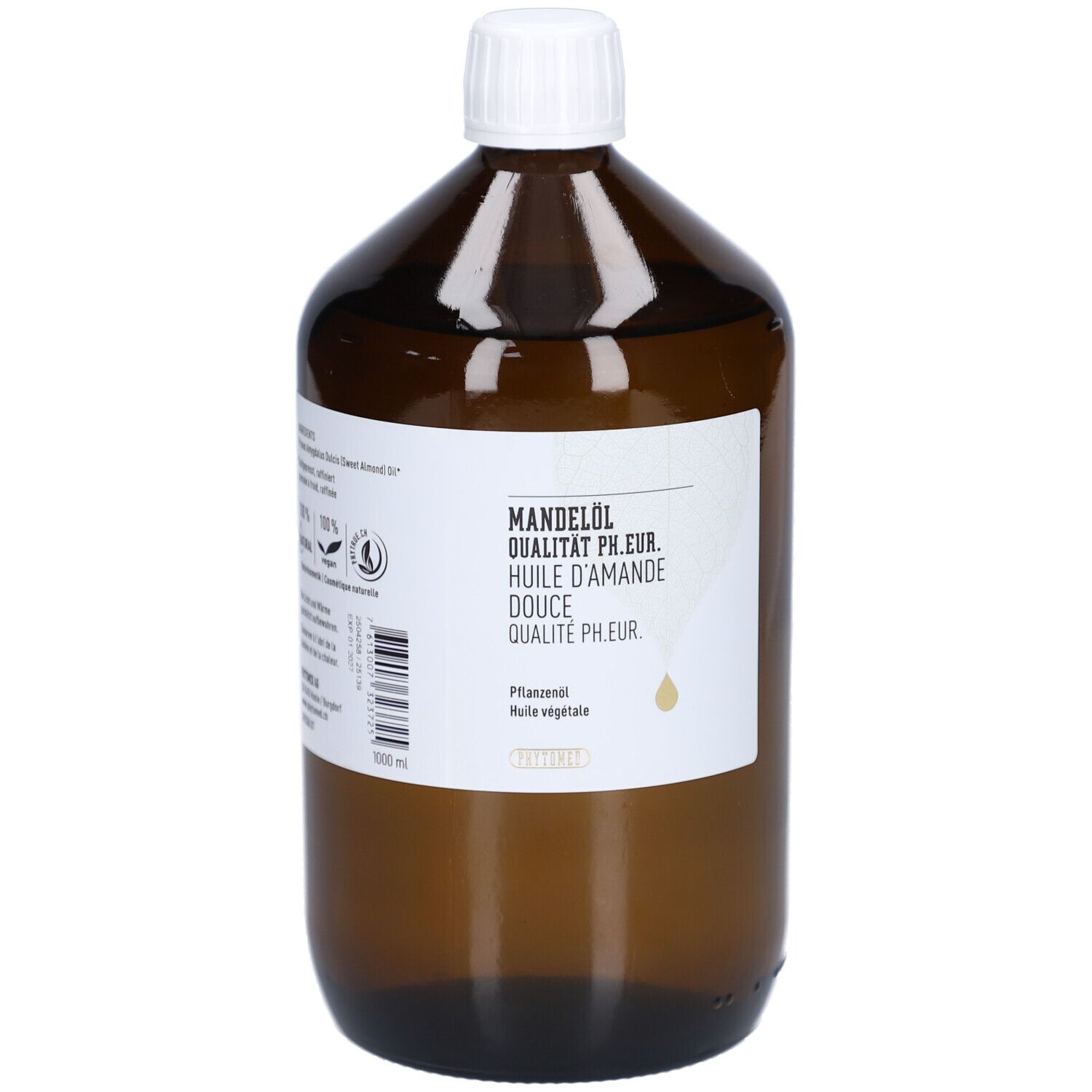 Phytomed Mandelöl Ph.Eur. raffiniert 1000 ml Öl
