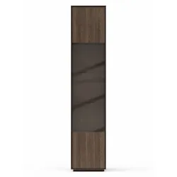 MAISON Vitrine Scottsdale Holz Braun Buche