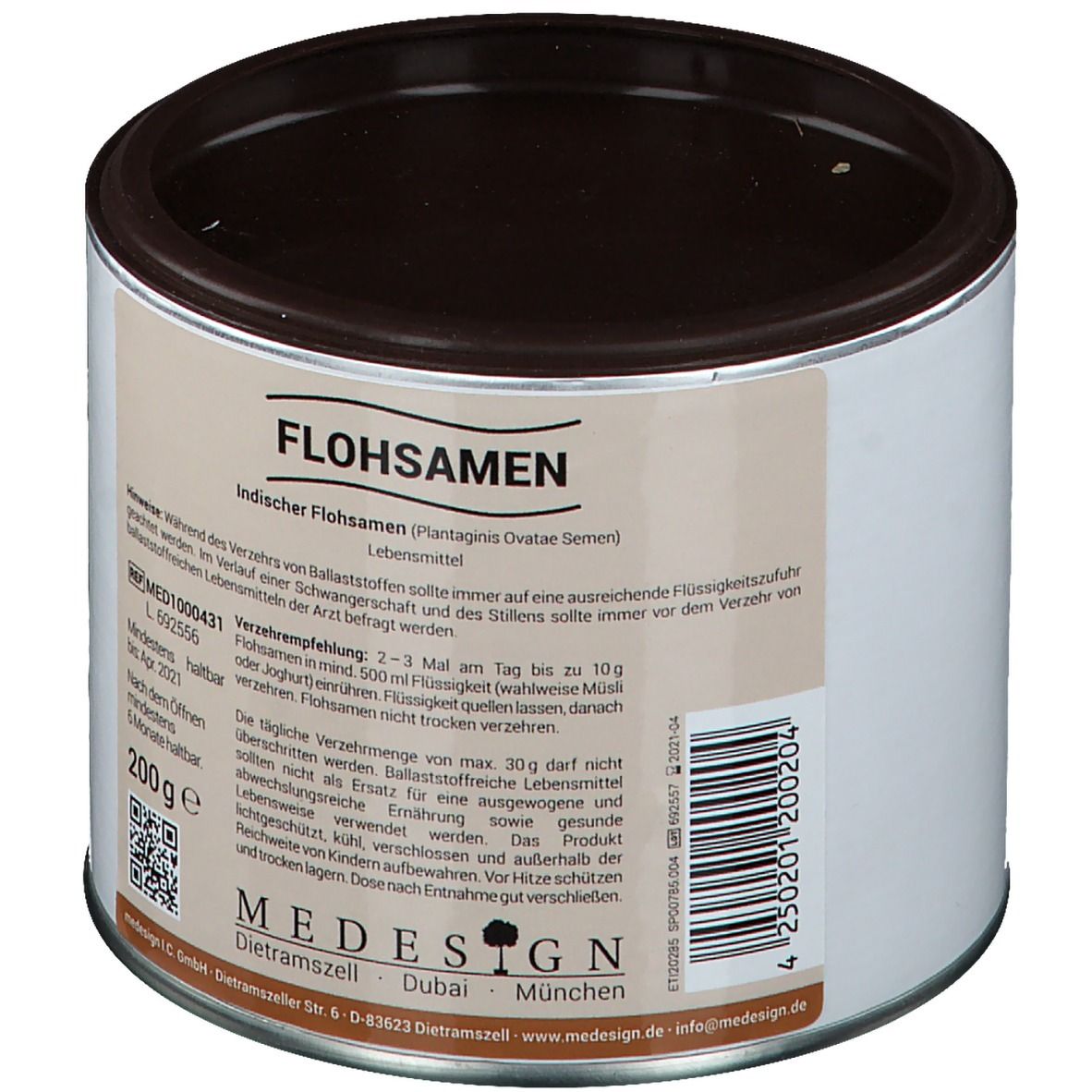 Flohsamen 200 g Samen