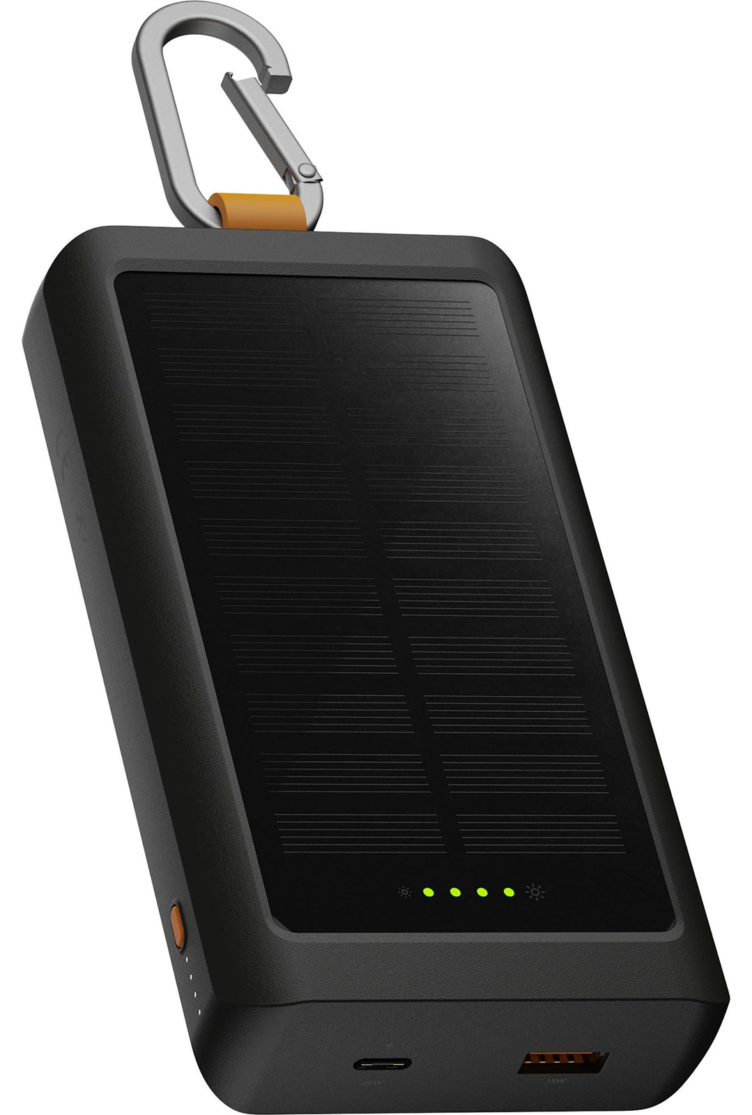 Xtorm Go2 Solar Powerbank 10000 mAh – USB-C 20W Powerbank met Solar en Licht