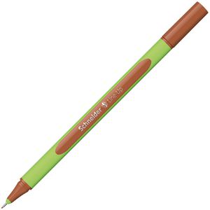 Schneider Fineliner Line-Up mahogany-brown, braun, Strichbreite 0,4 mm