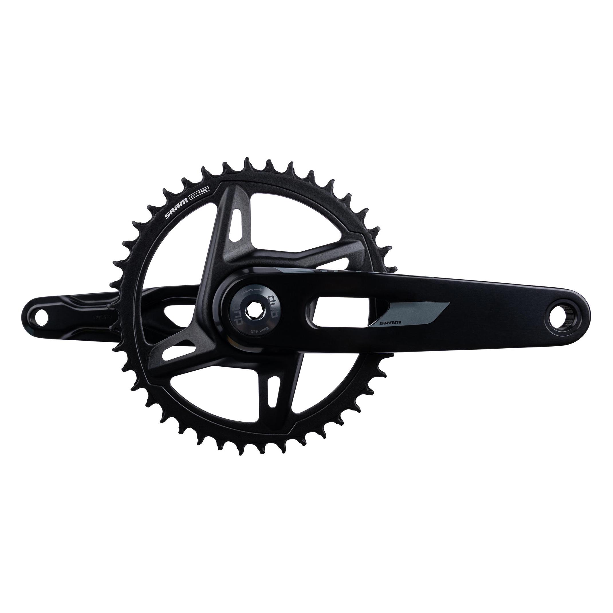 Sram Rival E1 XPLR Wide DUB DM 1x13-fach Kurbelgarnitur (170 mm) (00.6118.742.003)