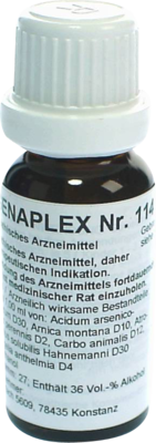 REGENAPLEX GmbH REGENAPLEX Nr.114 Tropfen zum Einnehmen 15 ml 02643682