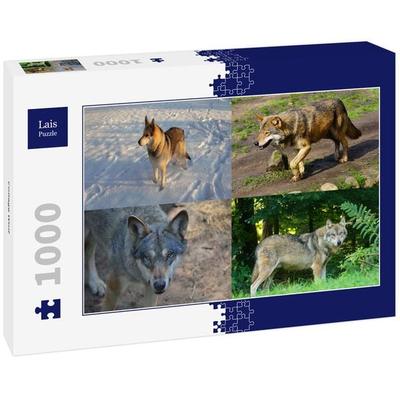 Lais Puzzle Collage Wolf 1000 Teile