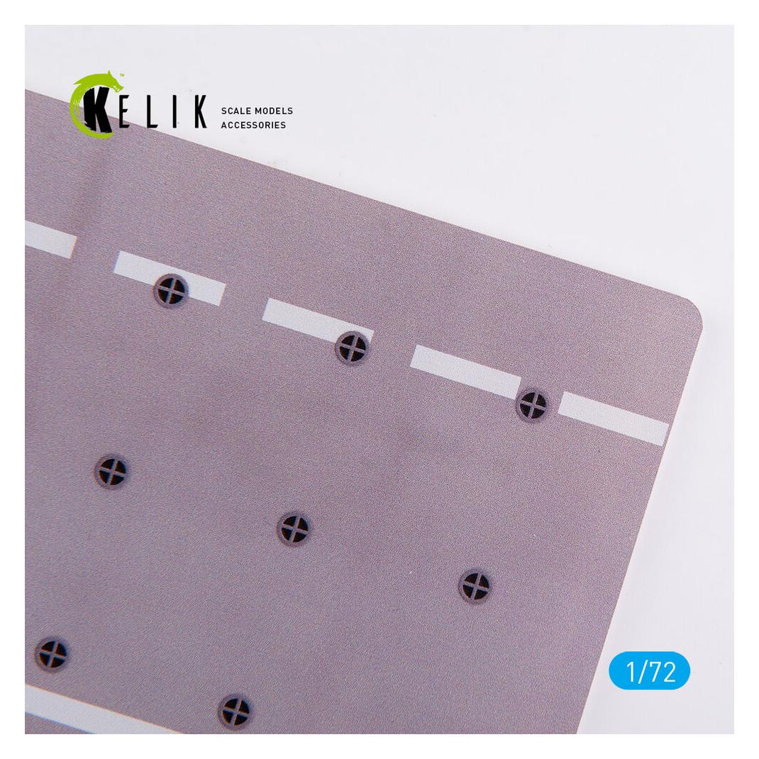 Kelik HMS Queen Elizabeth R08 type 2 - Base - Acrylic 3 mm (280 x 180 mm) (170 g) (KS72037)