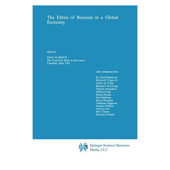 Springer The Ethics of Business in a Global Economy (Englisch, Softcover, M Minus) (63685608)