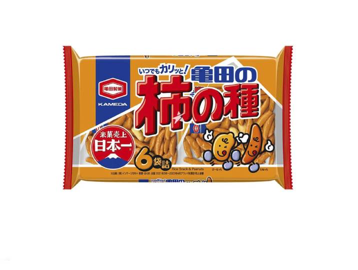 KAMEDA Crackers de Riz Croustillants 180 g/paquet