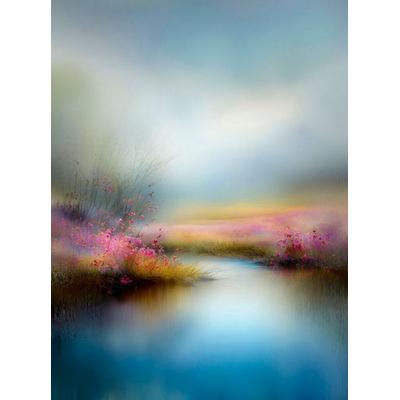 CALVENDO Puzzle Ein Pfad aus Wasser - wo das Licht tanzt und die Zeit innehält | 2000 Teile Lege-Größe 90x67cm Foto-Puzzle für glückliche Stunden,