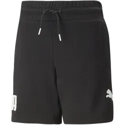 Puma, Jungen, Sporthose, POWER Shorts TR cl B (164), Schwarz