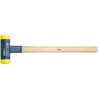 Schonhammer rückschlagfrei, mittelhart schwarz/holz, Ø 30mm