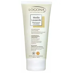 Logona Weiße Lavaerde Waschcreme Lotus