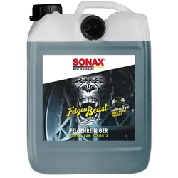 SONAX FelgenBeast 5 Liter hochwirksamer Spezialreiniger mit Farbumschlag