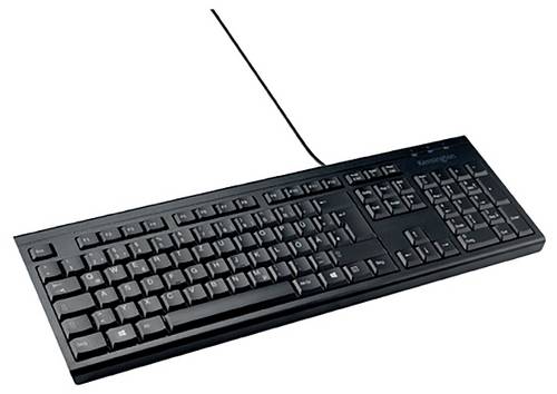 Kensington Kabelgebunden Tastatur Deutsch, QWERTZ Schwarz