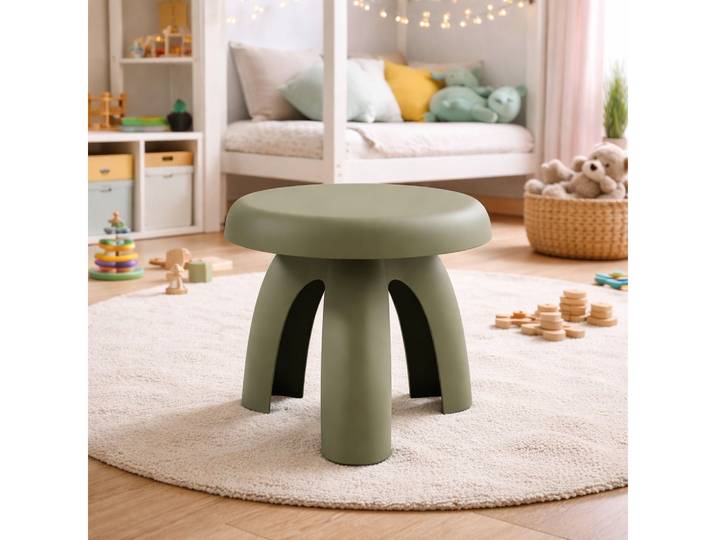 JVmoebel Hocker Kinderhocker in Grün stabil sicher und ideal fürs Spielen (1 St), Made in Europa