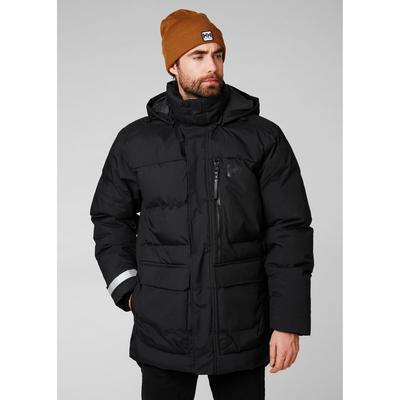 Winterjacke HELLY HANSEN "TROMSOE JACKET", Herren, Gr. L, schwarz, Obermaterial: 100% Polyamid, Jacken Winterjacke, sportlich, aus Polyamid, mit High Loft Isolierung, wasserabweisend