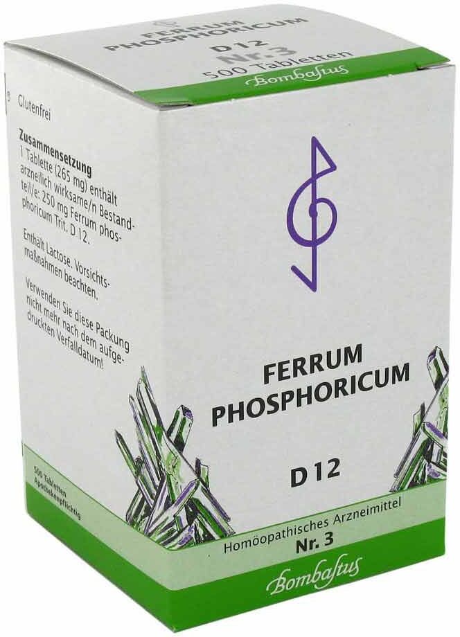 Biochemie 3 Ferrum phosphoricum D12 Tabletten