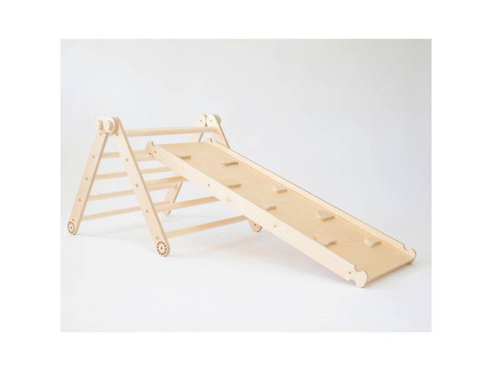 Cliff Kletterdreieck, Birke, Holz, 36x6x110 cm, Spielzeug, Kinderspielzeug, Sonstiges Spielzeug
