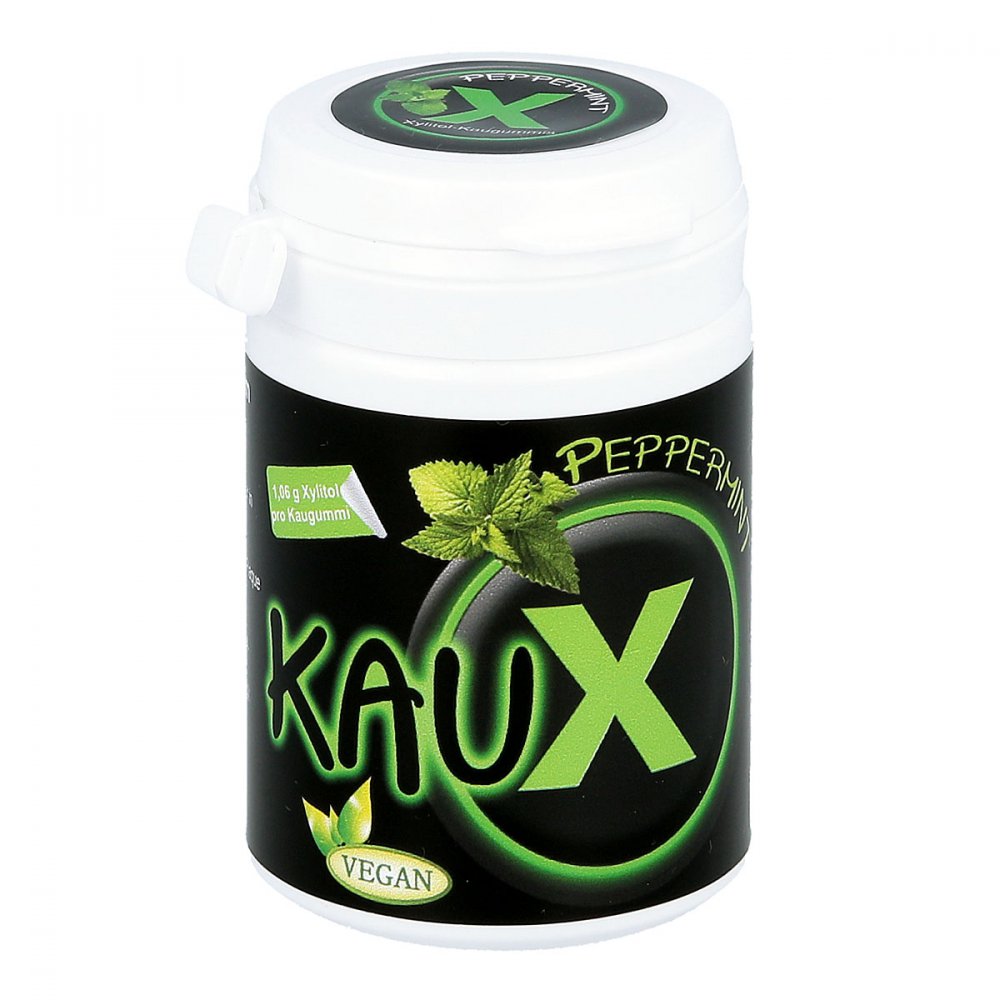 sz saubere-zaehne GmbH Kaux Zahnpflegekaugummi Peppermint mit Xylitol 10260512