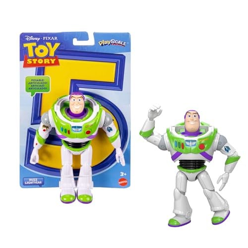 Mattel Disney en Pixar Toy Story 5 Buzz Lightyear actiefiguur meerkleurig