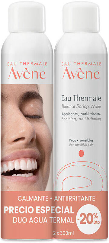 Avène Eau Thermale Soothing Anti-irritant Spray 2 x 300 ml