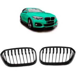 Sportgrill Kühlergrill passend für BMW 1er F20 / F21 15-19 Hochglanz schwarz