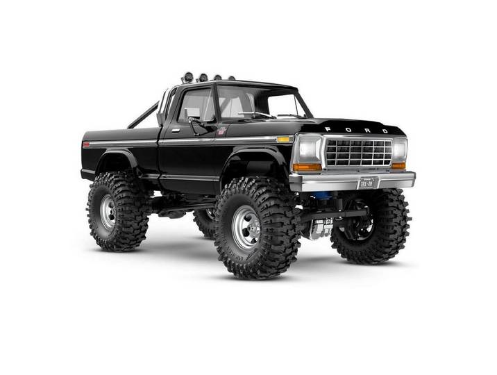 Traxxas Spielzeug-Auto TRX-4M Ford F-150 High Trail RTR Schwarz, (4-tlg)