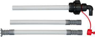 Saugrohr für CEMO Cematic-Pumpensysteme, 3-teilig, mit AF2-Kupplung & 2″-Einschraubgewinde BSP mit Ausgang DN19