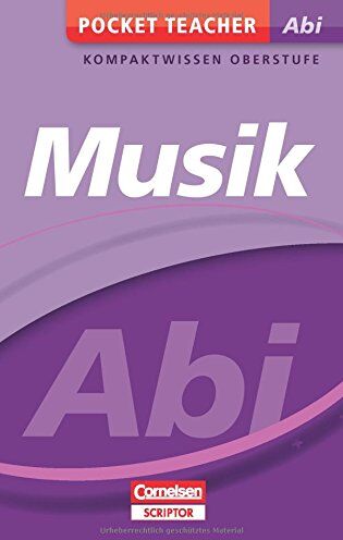 Norbert Heukäufer - Pocket Teacher Abi Musik: Kompaktwissen Oberstufe - Preis vom 09.10.2026 07:28:09 h