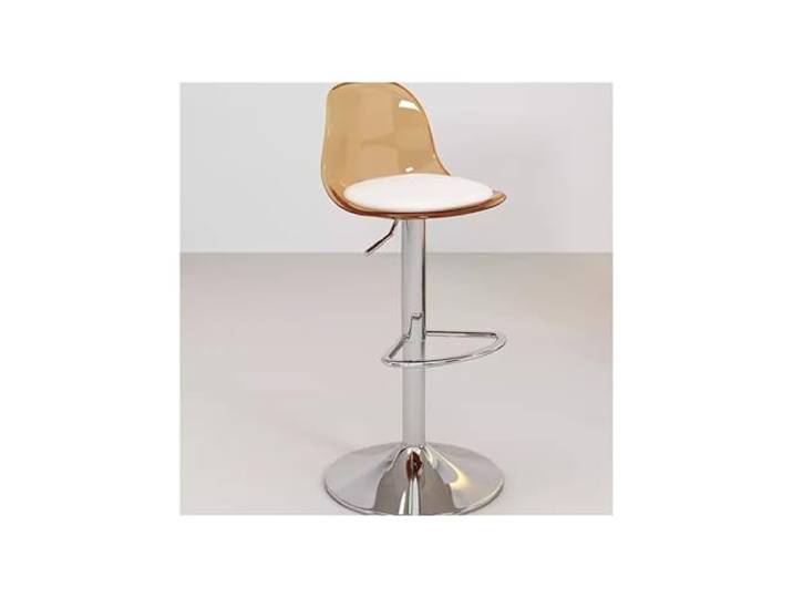 9bbhfJw4R Höhenhocker Barstühle, transparente Acryl-Hocker mit hohen Füßen for den Haushalt