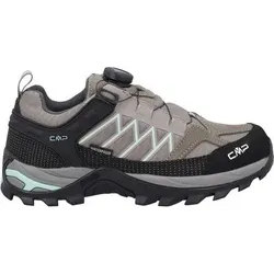 CMP Damen Trekkinghalbschuhe RIGEL LOW WMN FITGO TREKKING SHOES WP, Größe 37 in Schwarz Schwarz