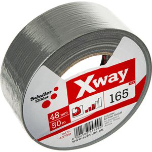 Schuller Gewebeband 45799, X-Way, silber, 48mm x 50m