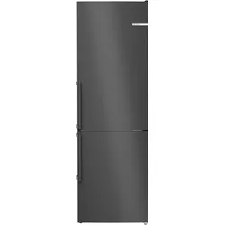 Bosch Hausgeräte Serie 4, KGN36VXCT, Kühlschrank Freistehend, Silber, Schwarz