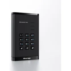 iStorage diskAshur PRO3 SSD 1TB (1 TB), Externe SSD, Schwarz