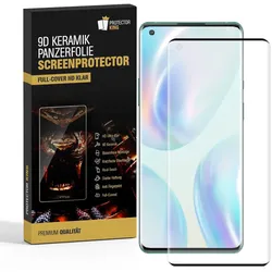 1x 9D Keramik-Glass für OnePlus 8 FULL COVER 3D KLAR Panzerfolie Displayschutz Schutzfolie Ceramic Screen-Protector