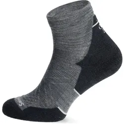Smartwool, Herren, Sportsocken, Run Targeted Cushion Ankle Socks (46 - 49), Grau