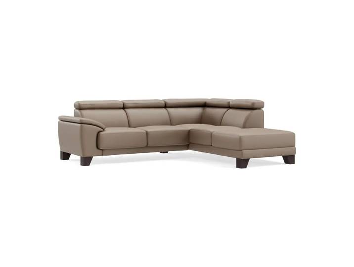 Ecksofa Lynn 2.0, Johann Jakob, kat. d, life line hasel, Leder