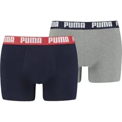 PUMA Herren Retropants Basic Boxer 2er Pack, Größe XL in Blau Blau