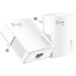 TP-LINK Powerline AV1000 Starter Kit, HomePlug AV2, 2er Pack