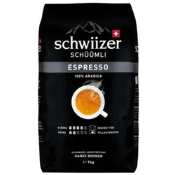 SCHWIIZER SCHÜÜMLI Bohnenkaffee Schwiizer Espresso, 1kg SCHWIIZER ESPRESSO