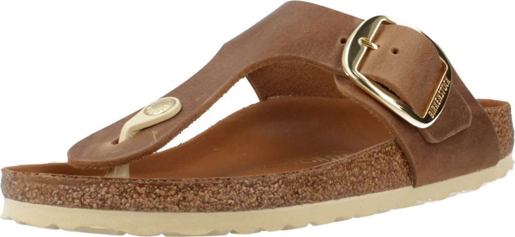 BIRKENSTOCK GIZEH BIG BUCKLE OILED LE Brown