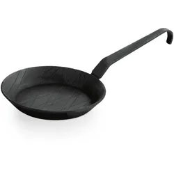 WAS Germany - Brat-/Servierpfanne Iron Pan 22, mit Hakenstiel, Ø 20 cm, Eisen