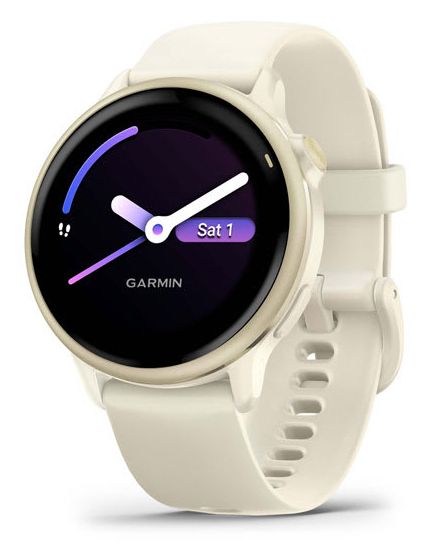 Garmin Vívoactive 6 42 mm Smartwatch Rund 264 h (Weiß) 010-02985-01