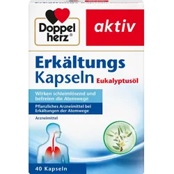 Doppelherz Erkältungs Kapseln Eukalyptus 40 ST